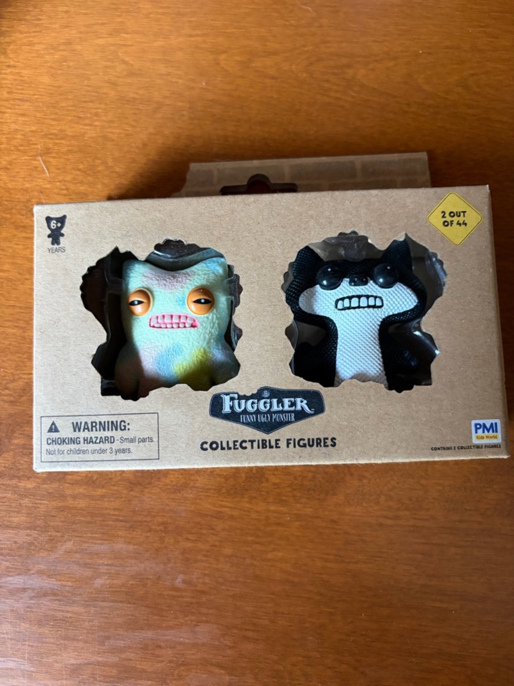 Fuggler Collectible Figures 2-Pack - Multicolor & Black
